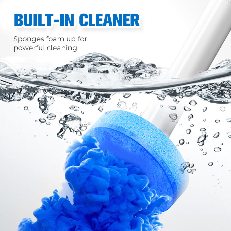 ⏳LAST DAY SALE ONLY ￡14.99!🏆SOPAMI™ Hygiene+ Disposable Toilet Brush System – 32 Refill Heads + Ergonomic Holder 🔄 | No-Touch, Under-Rim & Corner Cleaner | Leak-Proof, Odour-Free & RV-Friendly 🚽🇬🇧