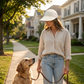 🔥LAST DAY SALE: ONLY ￡6.99!!🎁✨Women’s UPF 50+ Elegant Foldable Sun Hat – Wide-Brim Cotton Bucket Hat with Neck Flap & Adjustable Strap 🌞🇬🇧 | Packable, Breathable & Beach-Ready