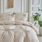 📢📢40% OFF !! ⏰Elegant Pinch Pleat Duvet Cover Set