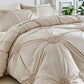 📢📢40% OFF !! ⏰Elegant Pinch Pleat Duvet Cover Set