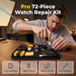 ⏰ Hurry - Limited Time ⚡72-Piece Watch Repair Tool Kit with Precision Tools & Case