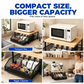 📢📢40% OFF !! ⏰2-Tier Kitchen Microwave Stand with Slide-Out Storage Drawer