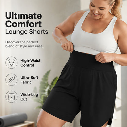 🔥 Prices You’ll Love 💰 🌸 Women’s Wide-Leg Knee-Length Shorts for Summer Comfort