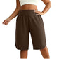 🔥 Prices You’ll Love 💰 🌸 Women’s Wide-Leg Knee-Length Shorts for Summer Comfort