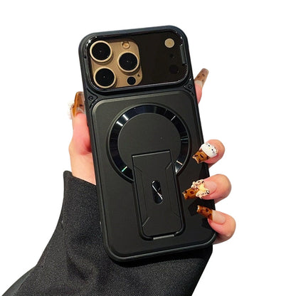 🚨 Final Chance Sale ⏳Magnetic Phone Case with Flip Lens Cover & Kickstand
