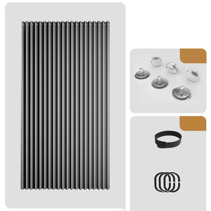 ⏰LIMITED TIME 50% OFF! ⭐No-Drill Magnetic Accordion Door Curtain
