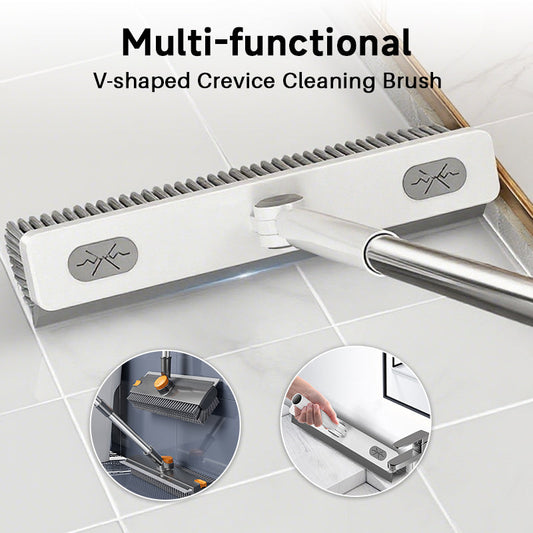💎 Latest upgraded - 49% OFF ✨Multi-functional V-shaped Crevice Cleaning Brush