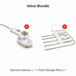 ⏰ Hurry — Limited Time⚡Steam Iron & Steamer 2-in-1 – Kills 99.99% mites & bacteria. 5s preheat, 150ml tank. Ceramic plate, even heat. Safe for silk to cotton. Your fabric care essential. 🛡️🌿