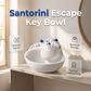 Blue and White Ocean Theme Key Holder Tray Ceramic Home Decor