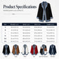 🌸LAST DAY SPECIAL PRICE!!🌸Women’s Elegant Denim Spliced Ribbed Knit Coat