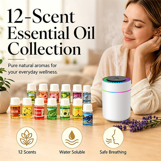 💎 Exclusive Deal 🛍️12-Pack Water Soluble Essential Oils Set