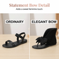 💎 Limited Deal £16.99 ✨Retro Sweet Split-Toe Sandalswith Big Bow