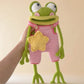 💰 Instant Discount ⏳DIY Crochet Frog Phone Bag Kit