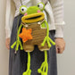 💰 Instant Discount ⏳DIY Crochet Frog Phone Bag Kit