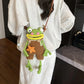 💰 Instant Discount ⏳DIY Crochet Frog Phone Bag Kit