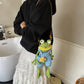 💰 Instant Discount ⏳DIY Crochet Frog Phone Bag Kit