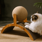 💻 Online-Only Deal 🔥2-in-1 Cat Scratcher Ball – Durable Sisal & Cardboard Scratching Toy for Indoor Cats