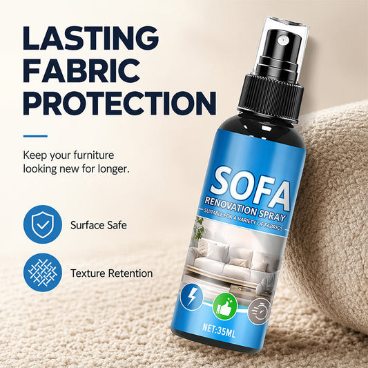 No-Rinse Fabric Cleaner Spray for Carpets & Couches