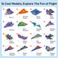 💎 BUY 2 GET 1 FREE - 3PCS 🛍️DIY Paper Airplane Kit for Kids Creative STEM Fun✈️