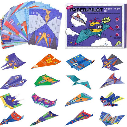 💎 BUY 2 GET 1 FREE - 3PCS 🛍️DIY Paper Airplane Kit for Kids Creative STEM Fun✈️