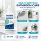⏳🏆BUY 2 GET 1 FREE - 3PCS🚿✨Fast-Acting Shower Limescale Remover Spray – Dissolves stubborn mineral deposits & hard water stains. Restores water flow & shine – just spray & wipe! 🧼💪