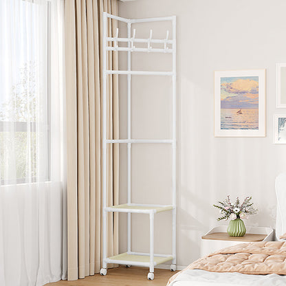 🛍️ Limited-Time Drop ⚡🛏️Space-Saving Garment Rack – Slim Folding Clothes Organizer with Storage Shelf
