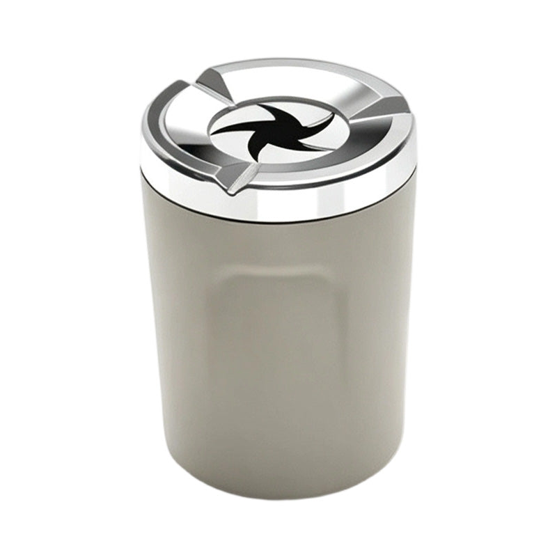 🌀 Rotating Lid Car Ashtray  🖤 Stylish Car Interior Ashtray
