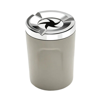 🌀 Rotating Lid Car Ashtray  🖤 Stylish Car Interior Ashtray