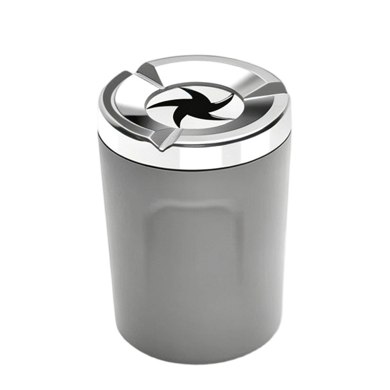 🌀 Rotating Lid Car Ashtray  🖤 Stylish Car Interior Ashtray