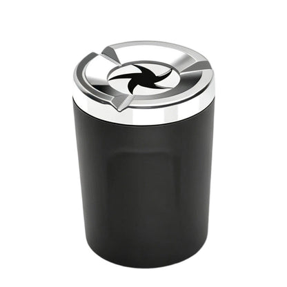 🌀 Rotating Lid Car Ashtray  🖤 Stylish Car Interior Ashtray