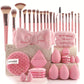 🚨 Final Chance Sale ⏳All-in-One Makeup Brush & Sponge Set for Flawless Beauty