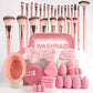 🚨 Final Chance Sale ⏳All-in-One Makeup Brush & Sponge Set for Flawless Beauty