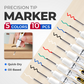 🔥 Hot sale 50% OFF🔥Precision Tip Quick-Dry Oil-Based Marker Pen