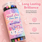 💕LAST DAY-50% OFF🌈24-Color Dual-Ended Nail Art Pens – Precision Drawing & Detailing Tools
