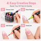 💕LAST DAY-50% OFF🌈24-Color Dual-Ended Nail Art Pens – Precision Drawing & Detailing Tools