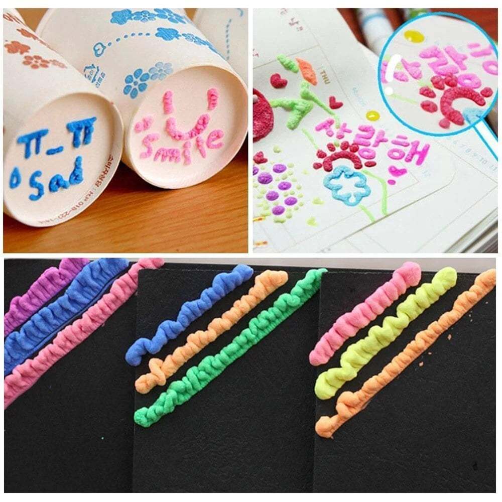 🎄Christmas Sale 49% OFF - DIY Bubble Popcorn Drawing Pens for Kids Creative Fun🔥Buy 3 Pay 2