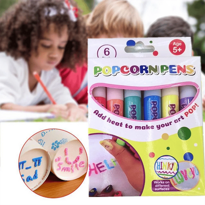 🎄Christmas Sale 49% OFF - DIY Bubble Popcorn Drawing Pens for Kids Creative Fun🔥Buy 3 Pay 2