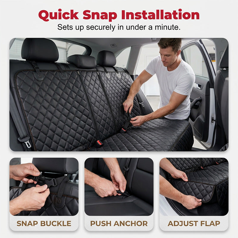 ⚡ Quick Sale Only £29.99🎯Foldable Dog Car Seat – Portable Pet Travel Carrier & Safety Booster Seat