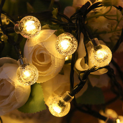 🎁New Arrivals 50% OFF💥Waterproof Bubble Solar String Lights for Patio