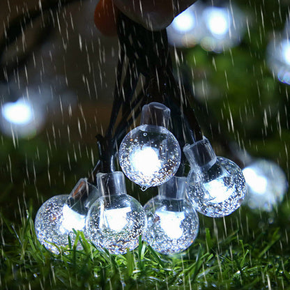 🎁New Arrivals 50% OFF💥Waterproof Bubble Solar String Lights for Patio