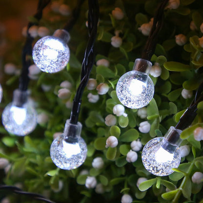 🎁New Arrivals 50% OFF💥Waterproof Bubble Solar String Lights for Patio