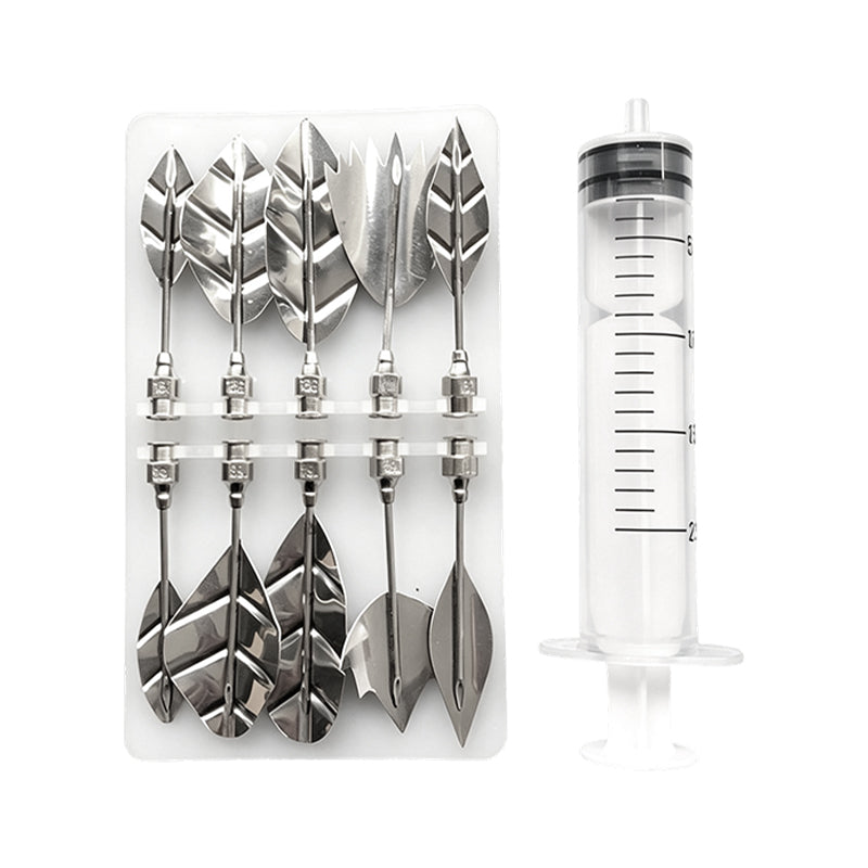 🔥BUY 2 GET 1 FREE⚡3D Jelly Art Kit – 10-Piece Stainless Steel Flower Gelatin Cake Decorating Set