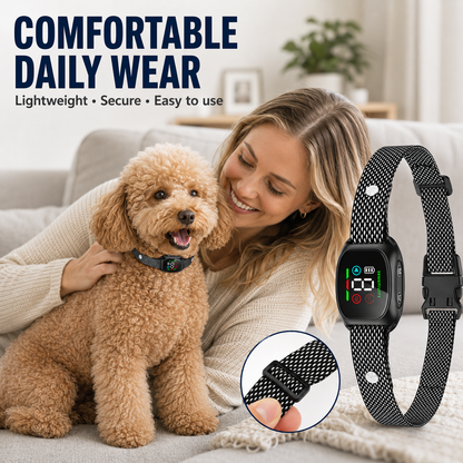 🌐 Online Exclusive 💎Smart Anti-Bark Collar for Dogs – Automatic Bark Control & Training Device
