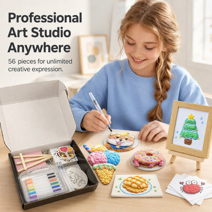 🔥HOT SALE 50% OFF🎁Puffy Foam Painting Kit for Kids