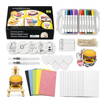 🔥HOT SALE 50% OFF🎁Puffy Foam Painting Kit for Kids