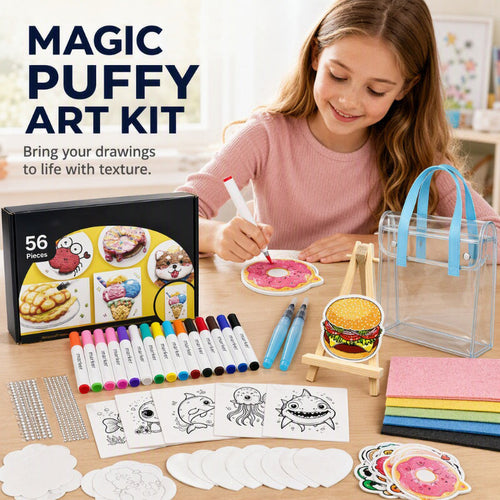 🔥HOT SALE 50% OFF🎁Puffy Foam Painting Kit for Kids