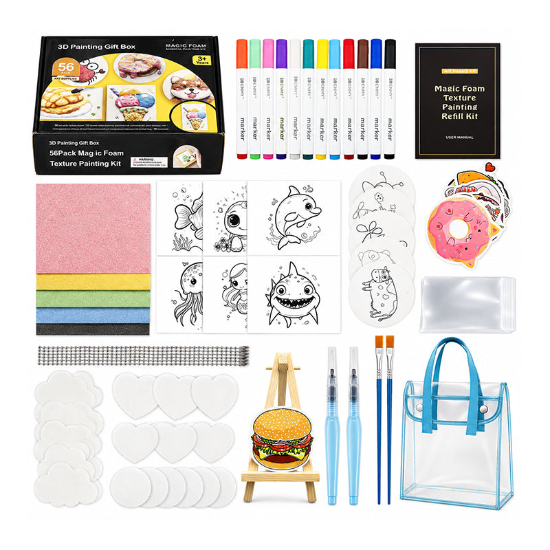 🔥HOT SALE 50% OFF🎁Puffy Foam Painting Kit for Kids