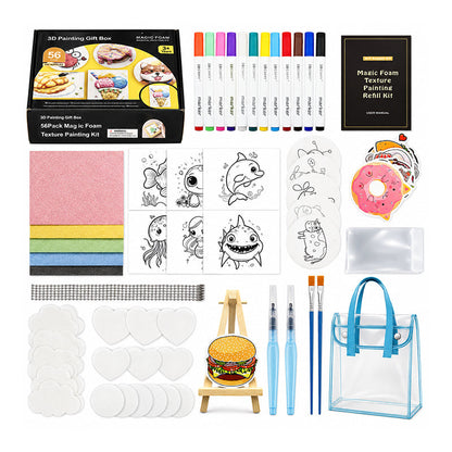 🔥HOT SALE 50% OFF🎁Puffy Foam Painting Kit for Kids