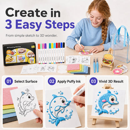 🔥HOT SALE 50% OFF🎁Puffy Foam Painting Kit for Kids