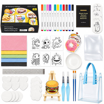 🔥HOT SALE 50% OFF🎁Puffy Foam Painting Kit for Kids